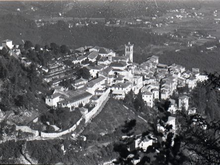 Panorama del Sacro Monte nel 1954